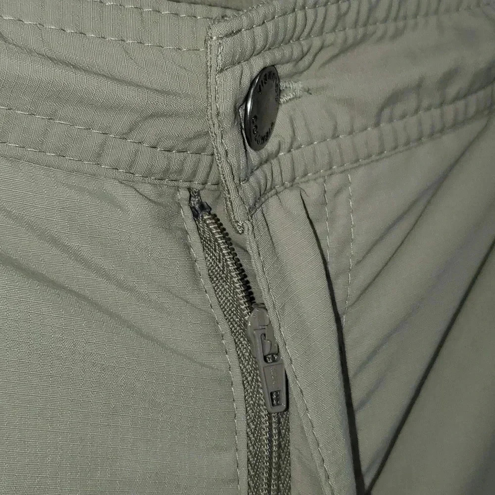 Men's Columbia Cargo Flat Front Khaki Shorts Size 36 Inseam 10 - Picture 4 of 11